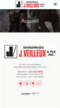 Mobile Screenshot of jveilleux.com